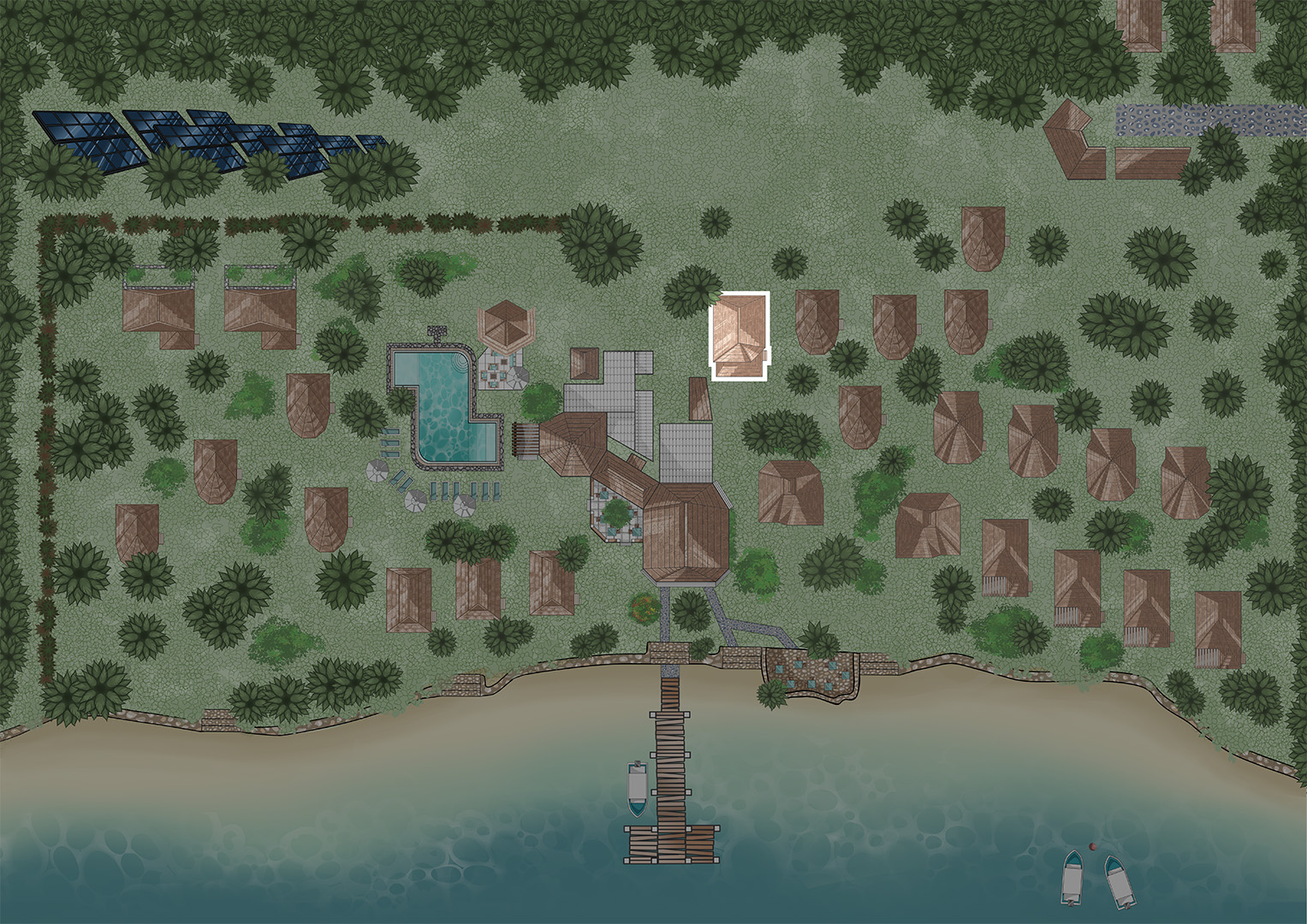 Garden Setting