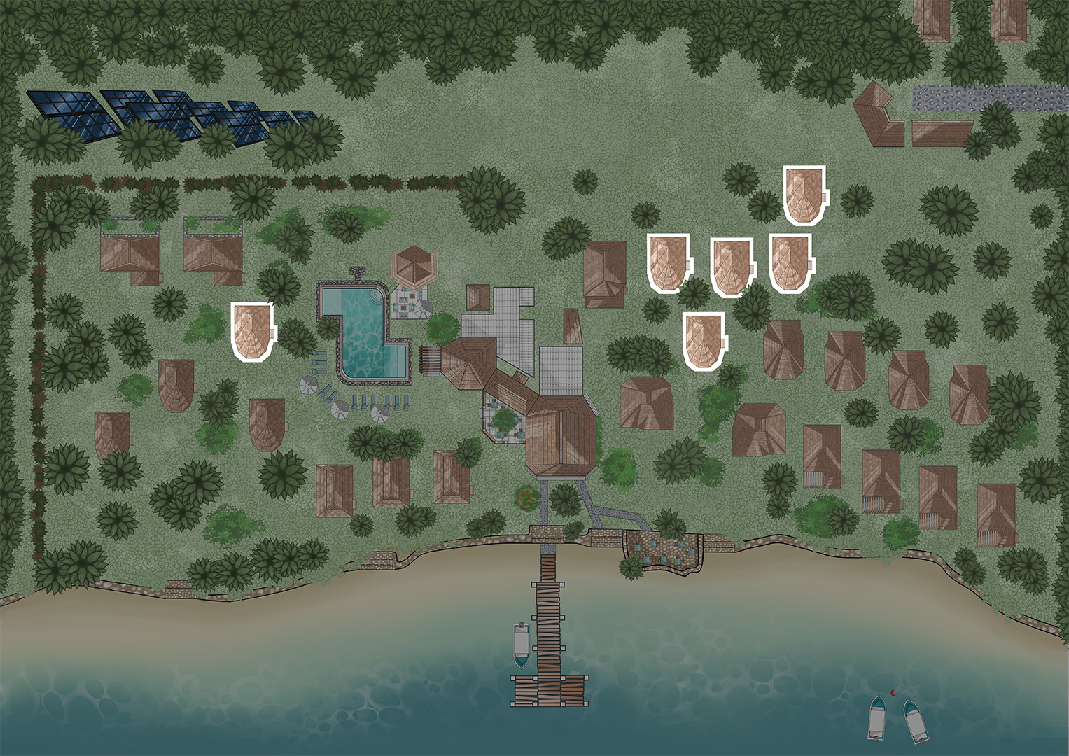 Garden Setting