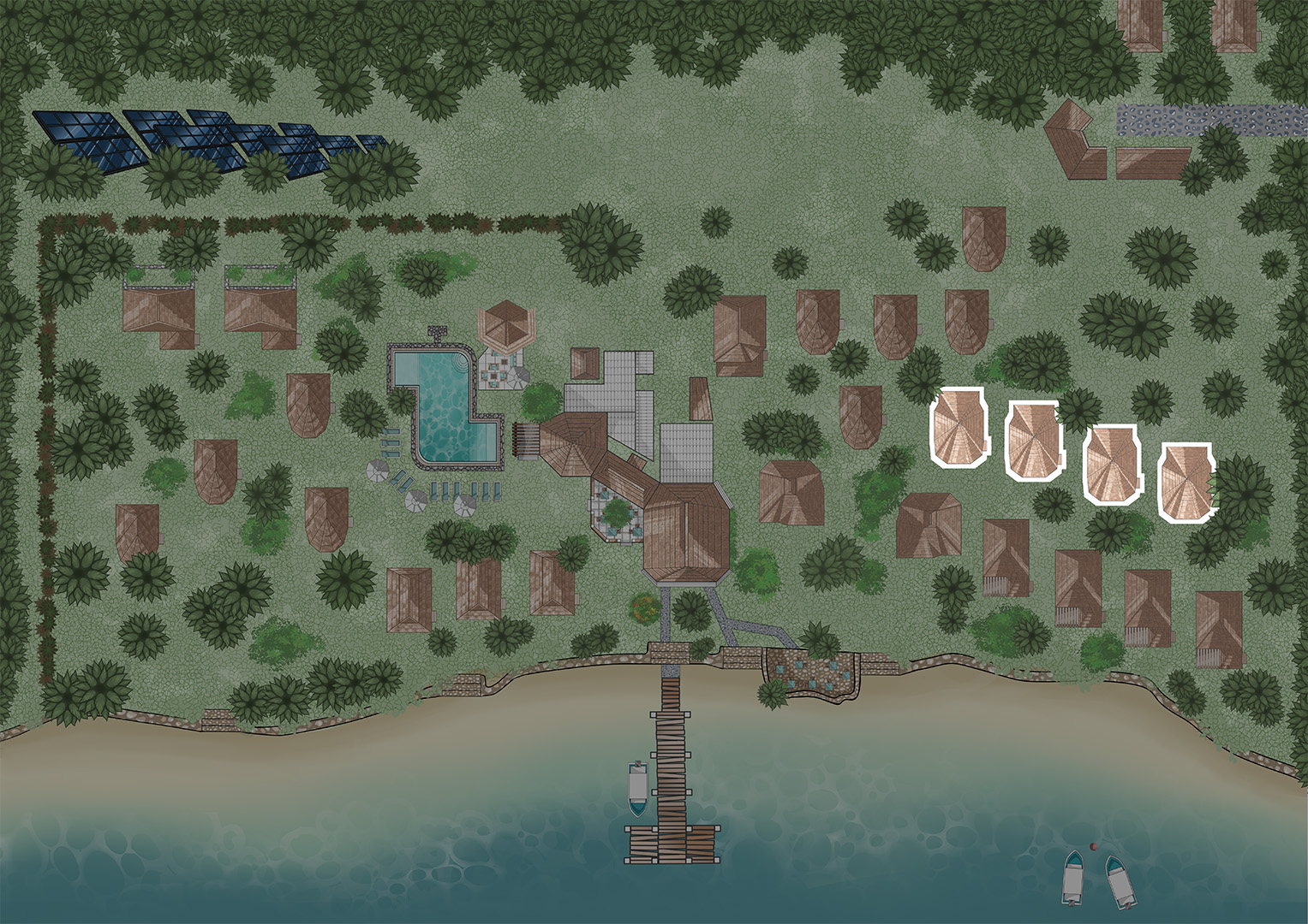 Garden Setting